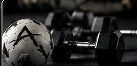 Football and strength training equipment